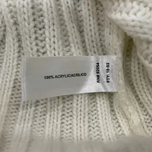 Carolyn Taylor White/ Cream Long Sleeve Cardigan Sweater Button Down XL thumbnail 4
