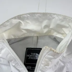 The North Face Jacket Womens Medium White Gray Full Zip Hydrenalite Windbreaker thumbnail 6