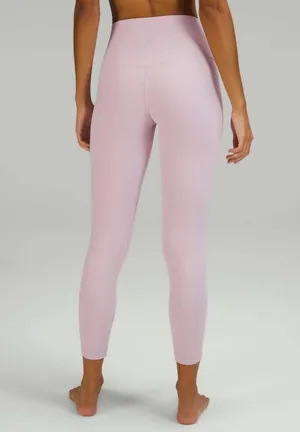 Lululemon Align High-Rise Pant 25" Double Lined Nulu in Pink Peony W5CTCS thumbnail 4