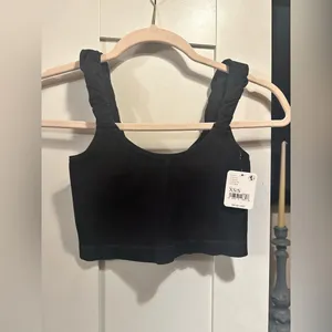 NWT Free People Movement Free Free Throw Fashion Cami In Black $40MSRP thumbnail 8