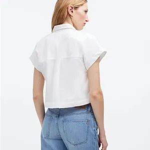 Madewell‎ new Crop Dolman Shirt thumbnail 5
