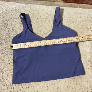 Lululemon Align Tank Top Light Support A/B Cup Grape Mist Sz 4 LW1DTWS thumbnail 4