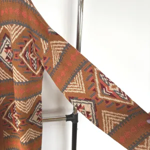Savanna Jane Southwestern Sweater Brown Coastal Cowgirl Pattern Cardigan Large thumbnail 6