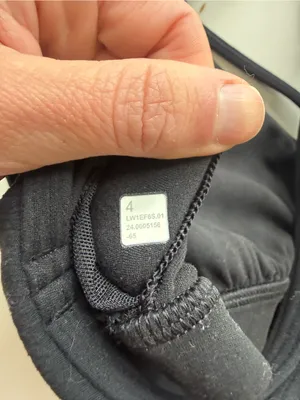 lululemon Align Strappy Ribbed Tank Top size 4 Black thumbnail 4