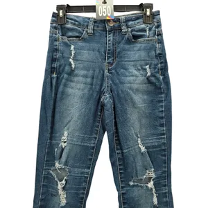 So Distressed Ultimate High Rise Denim Jeggings‎ Blue Pants Jeans Skinny 3 thumbnail 3