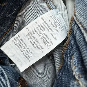 Madewell 10” High Rise Skinny Jeans Button Fly Size 24 Raw Hem thumbnail 7