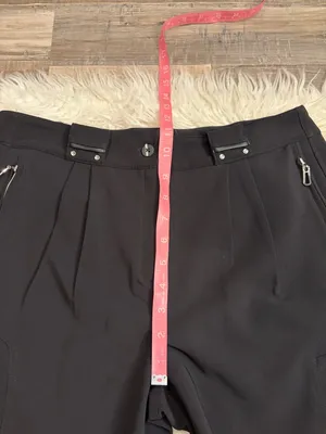 NWOT Jamie Sadock stretch capri golf pants multi pocket black 8 thumbnail 6