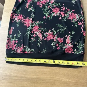 Vintage Y2K USA Made BCBG Floral Slip Dress Mesh Detail Sz M Fairy Boho Pink thumbnail 16