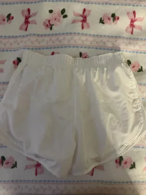 White Nike Shorts Dri-Fit thumbnail 2