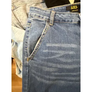 Medium Wash Palazzo Jeans Size 8 Blue thumbnail 2