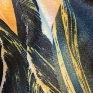 Leaf Pattern Sleeveless Maxi Dress Green Size L thumbnail 7