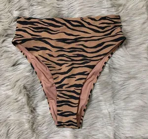Aerie Pique Animal Print Bikini Small thumbnail 9