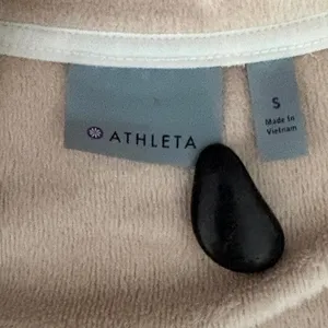 Athleta Cozy Karma Asymmetrical Zip Pullover Small thumbnail 9
