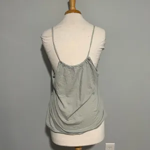 Title Unknown Elephant Spaghetti Strap Boho Tank Top Gray Size L thumbnail 3