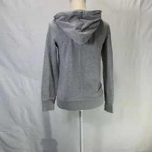 Hurley Full Zip Gray Hoodie Size Medium thumbnail 6