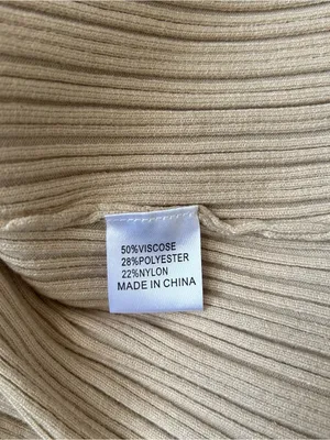 White Fox Boutique Sleeveless Ribbed Maxi Dress in Tan thumbnail 7