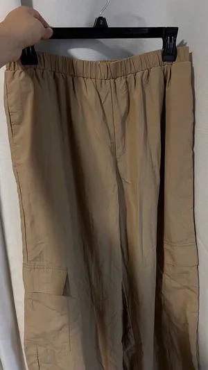 PacSun Beige Pants Cargo Light thumbnail 2