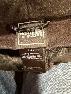 The North Face Women's Black Softshell fleece lined Snow Pants large thumbnail 5