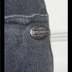 Harley-Davidson Black High Rise Jeans Classic Style Size 8 thumbnail 4