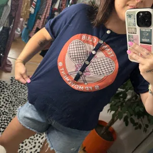 Free People Movement Tennis Club Henley Graphic Tee Navy thumbnail 4