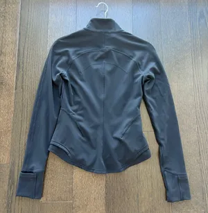 Lululemon black workout jacket thumbnail 2