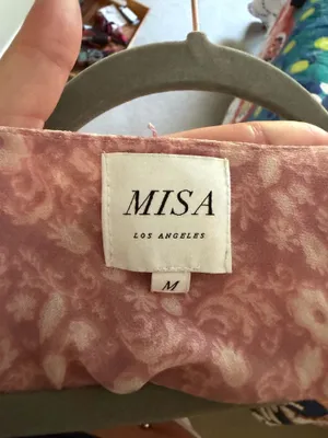 MISA Los Angeles Pink Floral Mini Dress thumbnail 3