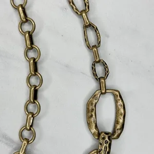 Chico's Free Spirit Gold Tone Chain Belt Medium/Large (M/L) ✨ thumbnail 5