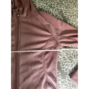 Spyder Pink Full Zip Fleece Hoodie Jacket sz Medium Ski Gorpcore Softshell Layer thumbnail 6