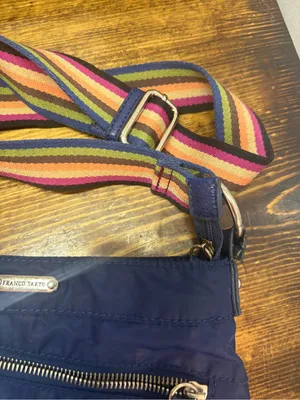 Franco sarto navy blue crossbody purse thumbnail 4