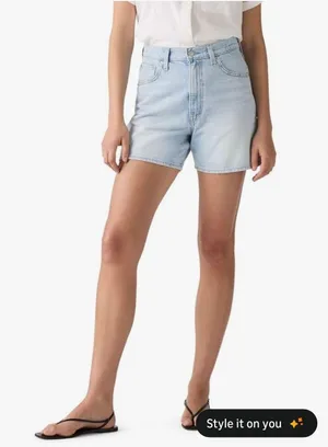 Levi’s cinch waist shorts thumbnail 1