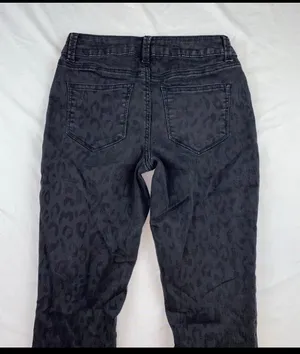 Leopard Print Pants Black thumbnail 7