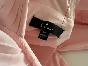Lulus Ideal Occasion Pink Pleated Flutter Sleeve Maxi Dress thumbnail 6