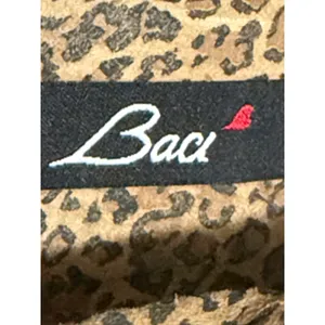 Baci Daisy Floral Tapestry Booties Faux Fur Pom Pom Kitten Heel Black Multi 9M thumbnail 5