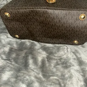 Michael Kors‎ Jet Set Travel Large Mk Signature Logo Tote Handbag Brown 30S11T4B thumbnail 5