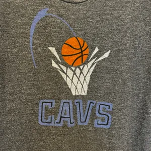 EUC‎ Homage Retro Cleveland Cavs Cavaliers Women's Shirt Large Gray NBA 90s thumbnail 3