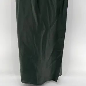 BHLDN Size 14‎ Freya Satin Charmeuse Maxi Slip Dress Moss Green Bridesmaid NWT thumbnail 5
