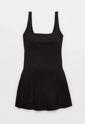 NWT OFFLINE By Aerie You Serve Pleated Dress Size M thumbnail 4