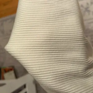 J. Crew Ivory Ruffle Sleeve Tee thumbnail 3