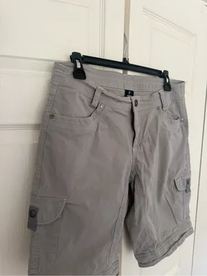Kuhl Women's Splash 11" Cargo Hiking Shorts Gray Multi Pocket Utility Size 10 thumbnail 4