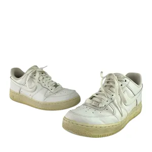 Nike Air Force 1 Low '07 Women's White Lace Up Leather Sneakers Shoes Size 9 thumbnail 5