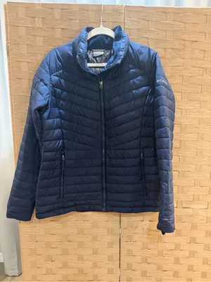 Columbia Women's Powder Lite insulated jacket Quilted Chevron EUC Large thumbnail 2