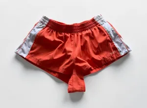 Pink Victoria's Secret Running Shorts Orange Blue Stripe Athletic Gym‎ Womens S thumbnail 1