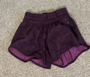 Lululemon Purple Tracker Shorts thumbnail 1