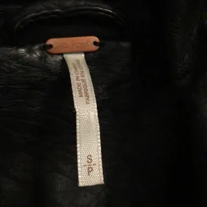 Free people leather boomer jacket thumbnail 2