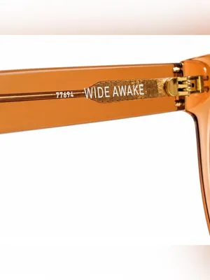 QUAY Womens WIDE AWAKE 77694 Coffee Rose Frame Brown Lenses Sunglasses 59 16 145 thumbnail 11