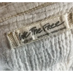 Free People We The Free Summer Daydream Frayed Button Up Shirt Medium Cotton thumbnail 6