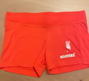 B19-4 $15 W/$25 bundle Only!! NO SINGLE PURCHASE!! New Hooters Uniform Shorts Xs thumbnail 1
