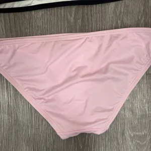 Kate Spade Plage Du Midi Halter Bikini Set Blossom Pink Black XS Preppy Coquette thumbnail 8