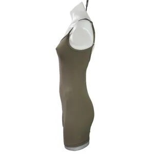 Aritzia Golden Gray Brown Sleeveless Cami One Piece Bodysuit Jumpsuit Romper XS thumbnail 2
