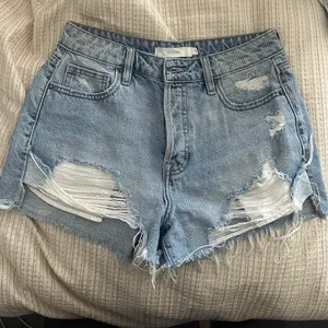 Hidden Jeans Ripped Jean Shorts thumbnail 1